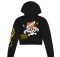 Cross border graffiti printed pattern pullover hoodie sweatshirt high street y2k