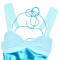 New women's sexy short skirt with patchwork suspender, backless satin sleeveless slim fit dress