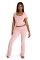 Fashionable and sexy oriented cotton two-piece cross-border women's clothing set