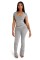 Fashionable and sexy oriented cotton two-piece cross-border women's clothing set
