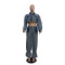New women's casual color blocked denim suit