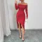 Skincare slit waist slimming dress for summer