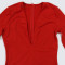 Sexy V-neck rhinestone jumpsuit slim fit pencil pants women's solid color long sleeved pants