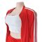 Fashion women's woven belt jacket short skirt solid color two-piece set new style