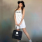 New Fashion Letter Embossed Embroidered Sleeveless Dress in 2 Colors in Stock