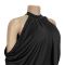 Fashionable women's slim fit elegant off shoulder sleeve wrapped arm dress new