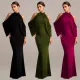 Fashionable women's slim fit elegant off shoulder sleeve wrapped arm dress new