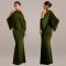 Fashionable women's slim fit elegant off shoulder sleeve wrapped arm dress new