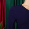 2025 summer new fashionable temperament V-neck solid color plus size pleated African foreign trade dress