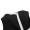 Fashionable women's sexy strapless bag arm backless button jumpsuit