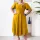Yellow + corsage + belt