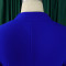 Women's summer new short sleeved V-neck pleated high waist fashionable temperament cinched waist African dress