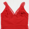 New Sexy V-neck Butt hugging Straight Gunn Burnt Flower Hollow Butt hugging Dress