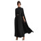 Fashion women's slim fit waist button round neck shawl dress new