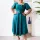 Green + corsage + belt