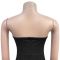 Fashionable women's sexy strapless bag arm backless button jumpsuit