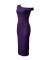 2025 New Cross border Cute and Fashionable Water Ripple Slanted Shoulder Dress in Stock