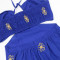 Lace up one neck sleeveless dress, sexy exposed waist dress, embroidered long skirt for women