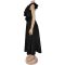 Fashionable women's elegant high waisted ruffled party dress