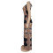 Fashionable women's temperament, casual backless printed wide leg jumpsuit
