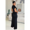 Slimming up, lifting buttocks, sexy knot, wide leg flared pants, long pants set