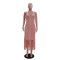 New women's casual knitted fringe beach skirt
