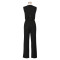 Sleeveless shirt set, summer suit two-piece set, fake two-piece OL