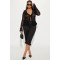 Y2K hollow lace V-neck cardigan long sleeved lace up top