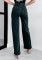 Women's washed denim jeans with multiple pockets and hand drilled opening