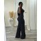 Slimming up, lifting buttocks, sexy knot, wide leg flared pants, long pants set