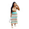 New women's casual bikini section colorful beach skirt