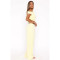 Elastic Bubble Single Shoulder Diagonal Collar Folded Wide Leg Pants Set Two Piece Set