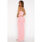 Fashion strap V-neck pleated split skirt set, two-piece set