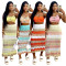 New women's casual bikini section colorful beach skirt
