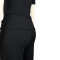 Slimming up, lifting buttocks, sexy knot, wide leg flared pants, long pants set