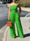 Jumpsuit, high waist, sexy strapless, sleeveless, wide leg, casual vacation party, summer