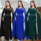 Fashion women's Middle East rhinestone long sleeved evening dress dress new