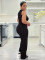 New Cute Sports Fashion Texture Sleeveless Set in Stock