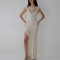 Summer temperament ribbon women's long skirt sexy backless high slit ruffle edge slim fit dress