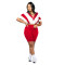 For fashionable and casual short sleeved shorts, bat sleeve sports suit