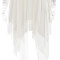 New hot selling sexy mesh patchwork ruffle edge irregular waist cinching dress