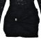 Summer sexy hollow waist short skirt, European and American fashion hot selling spicy lace dress