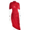 New hot selling temperament slim fit pleated dress, fashionable and sexy backless and hip hugging women's long skirt