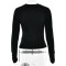 Summer New Ins Style Small Top Round Neck Hot Diamond Slimming Long Sleeve Spicy Girl Street T-shirt