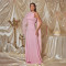 Spring and summer hot selling temperament ribbon square neck long skirt, fashionable and sexy women's sleeveless dress
