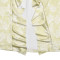 New neck hanging printed long skirt for women, fashionable and sexy, backless, high slit irregular dress