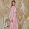 Spring and summer hot selling temperament ribbon square neck long skirt, fashionable and sexy women's sleeveless dress