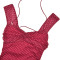 Summer chiffon camisole sexy dress elegant backless waist cinching spicy girl hip hugging
