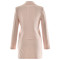 New hot selling suit short skirt set, fashionable and sexy foreign trade V-neck long sleeved cardigan two-piece set