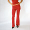 Women's polka dot two-piece sexy round neck short sleeved slightly flared pants casual suit for women